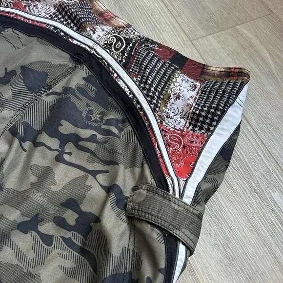 VTG Billabong Board Shorts Mens 36‎ Black Mark Occhilupo Surfing Australia Y2K Shorts